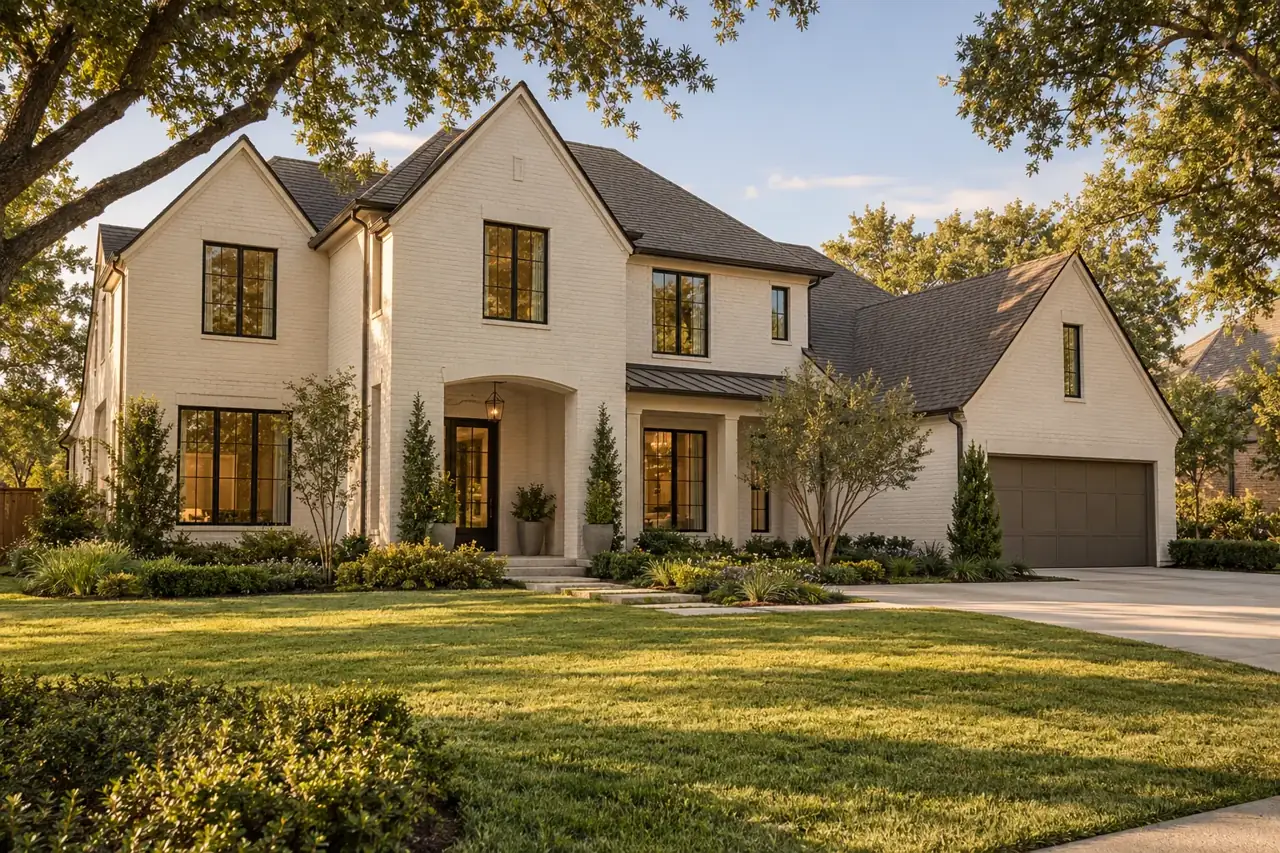 Texas-inspired residential architecture — concept visualization