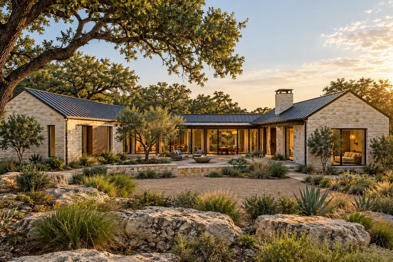 Hill Country Courtyard